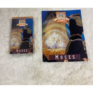 Sealed vhs of the animated stories from the Bible with unused activity book